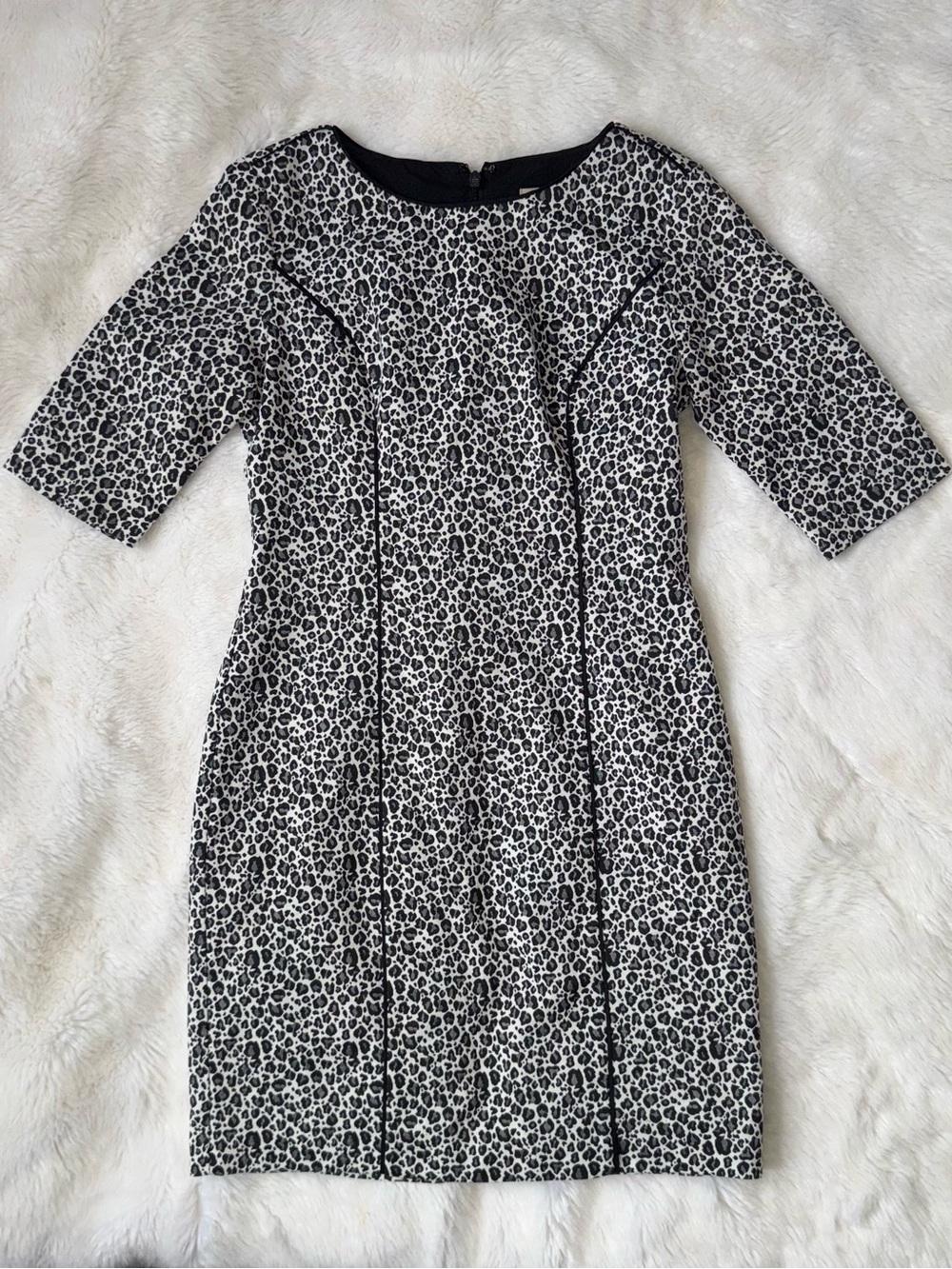 Vintage Banana Republic Leopard Print Dress